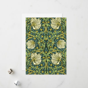 Cartes Pour Fêtes Annuelles Pimpernel, points d'infini par William Morris
