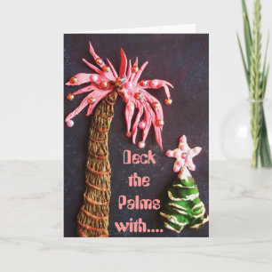 Cartes Pour Fêtes Annuelles PINA tropicale COLADA NOËL avec BLÉ ROSE !