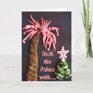 Cartes Pour Fêtes Annuelles PINA tropicale COLADA NOËL avec BLÉ ROSE !