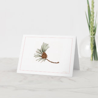 Cartes Pour Fêtes Annuelles "Pinecone" par Gerry O'Neill