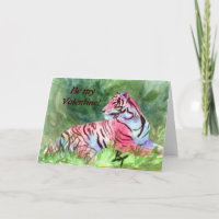 Pink Tiger Aceo, Be myValentine !