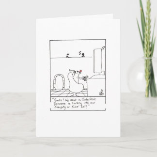 Cartes Pour Fêtes Annuelles pirate de Noël