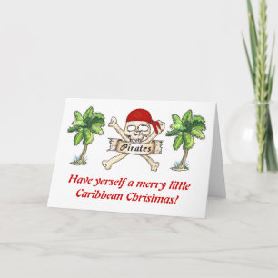 Cartes Pour Fêtes Annuelles Pirate's Caribbean