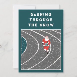 Cartes Pour Fêtes Annuelles Piste et champ Noël