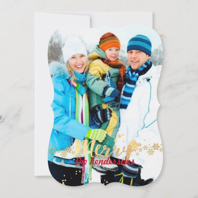 Cartes Pour Fêtes Annuelles PixDezines flocons/carte de fin de année (Devant)