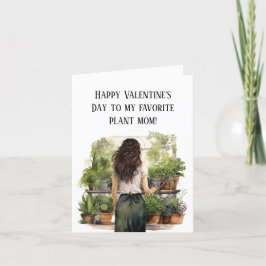 Cartes Pour Fêtes Annuelles Plante Maman Valentine's Day