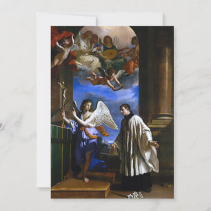 Cartes Pour Fêtes Annuelles Plaque Saint Aloysius de Gonzaga
