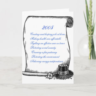 Cartes Pour Fêtes Annuelles Plate-forme de DNC pour 2005 salutations de