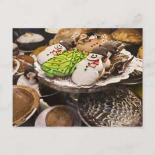 Cartes Pour Fêtes Annuelles Plate of Fresh Christmas Cookies