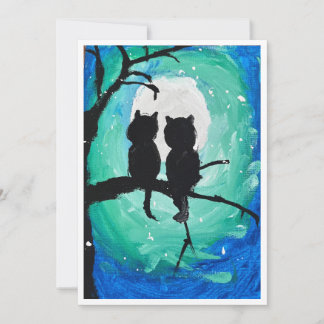 Cartes Pour Fêtes Annuelles Pleine lune