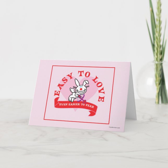 Cartes Pour Fêtes Annuelles Plus Facile À Craindre (Devant)