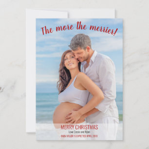 Cartes Pour Fêtes Annuelles Plus la belle grossesse de Noël