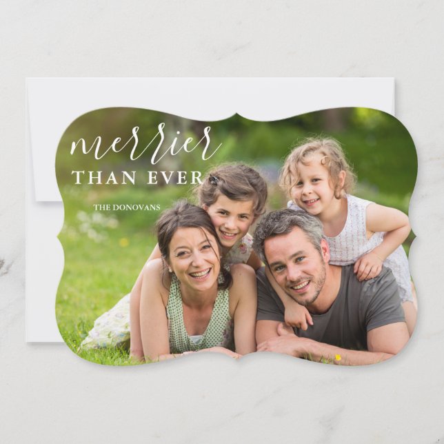 Cartes Pour Fêtes Annuelles Plus que jamais Noël (Devant)