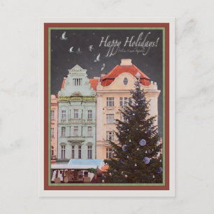 Cartes Pour Fêtes Annuelles Plzen - Arbre de Noël (RG)