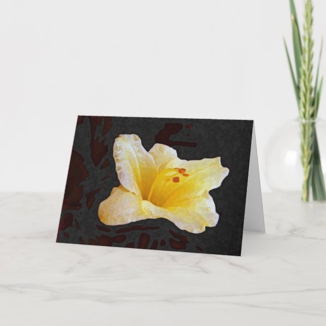 Cartes Pour Fêtes Annuelles Poème de Jackies (Devant)