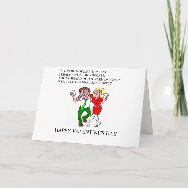Cartes Pour Fêtes Annuelles poème de la Saint Valentin (Devant)
