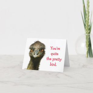 Cartes Pour Fêtes Annuelles Poème Emu Valentine