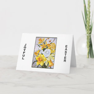 Cartes Pour Fêtes Annuelles Poèmes et prières de Pâques - Narcisse