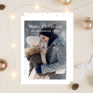 Cartes Pour Fêtes Annuelles Points de fête Joyeux Noël Photo Holiday