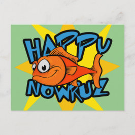 Cartes Pour Fêtes Annuelles Poisson rouge Soleil souriant Nouvel An persan Now
