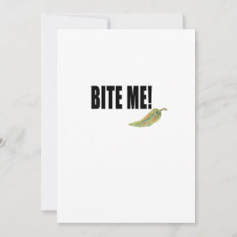 Cartes Pour Fêtes Annuelles Poivron amer. Vegan Edition