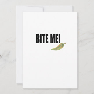 Cartes Pour Fêtes Annuelles Poivron amer. Vegan Edition