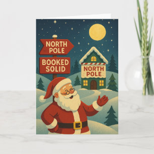 Cartes Pour Fêtes Annuelles Pôle Nord Réservé - Lueur de Minuit