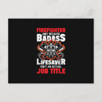 Pompier uniquement parce que Badass Lifesaver