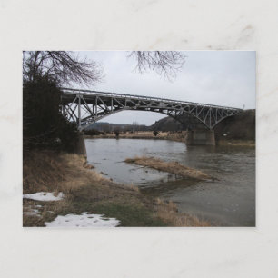 Cartes Pour Fêtes Annuelles Pont Bryan, rivière Niobrara, Valentine, Nebraska