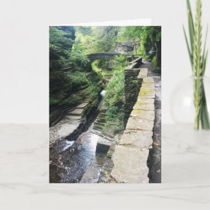 Cartes Pour Fêtes Annuelles pont du parc national robert h. treman