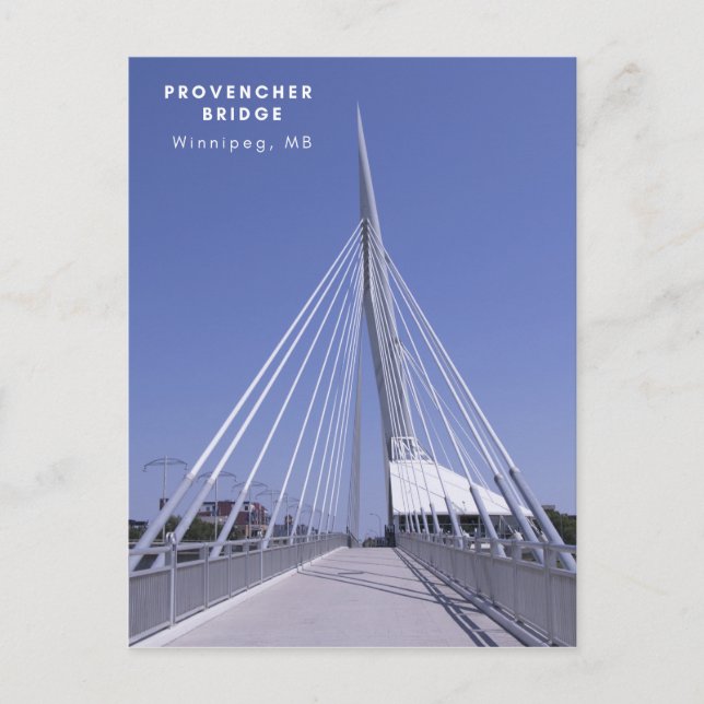 Cartes Pour Fêtes Annuelles Pont Provencher (Devant)