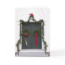 Porte à Noël