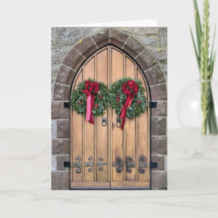 Cartes Pour Fêtes Annuelles Porte d'église