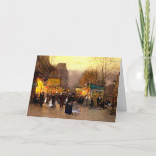 Cartes Pour Fêtes Annuelles Porte Saint Martin à Noël