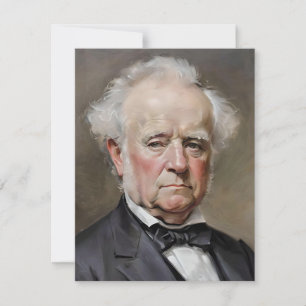 Cartes Pour Fêtes Annuelles Portrait De Martin Van Buren