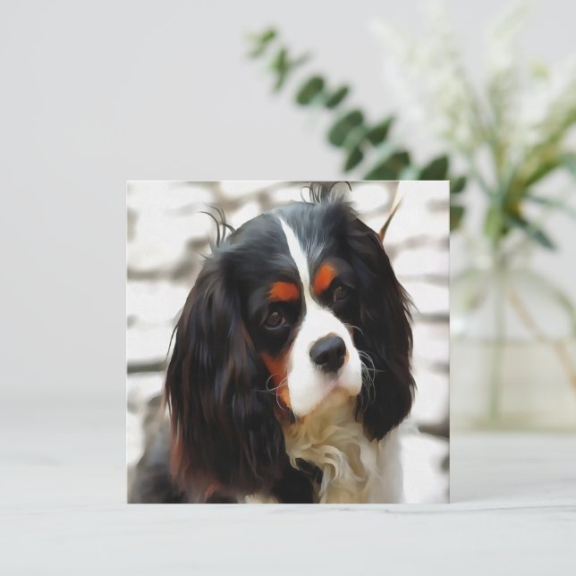 Cartes Pour Fêtes Annuelles Portrait d'Espagne (Debout devant)