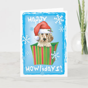 Cartes Pour Fêtes Annuelles Poseur anglais heureux de Howlidays