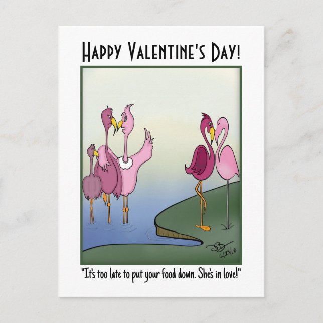 Cartes Pour Fêtes Annuelles Posez vos pieds pour la Saint-Valentin (Devant)