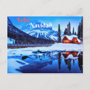 Cartes Pour Fêtes Annuelles Postal Feliz Navidad Tarjeta