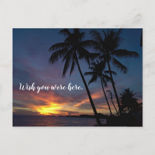 Cartes Pour Fêtes Annuelles Postcard - Wish You Were Here