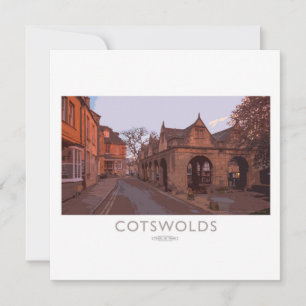 Cartes Pour Fêtes Annuelles Poster du Chemin de fer Cotswolds