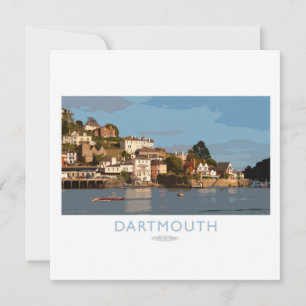 Cartes Pour Fêtes Annuelles Poster du chemin de fer Dartmouth