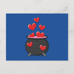 Cartes Pour Fêtes Annuelles Potion d'amour des coeurs
