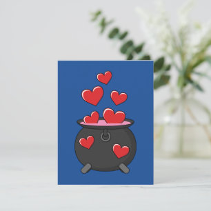Cartes Pour Fêtes Annuelles Potion d'amour pour les cœurs