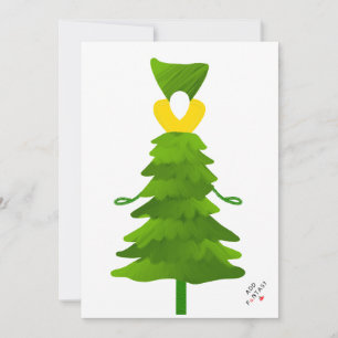Cartes Pour Fêtes Annuelles Poupée de Noël. Ajoutez amusant.