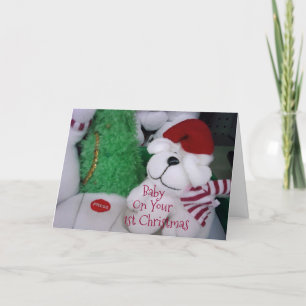 CARTES POUR FÊTES ANNUELLES POUR BÉBÉNÉFICIER DE "VOTRE PREMIÈRE NOËL"