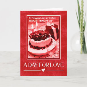 Cartes Pour Fêtes Annuelles pour la fille et son associé la Saint-Valentin
