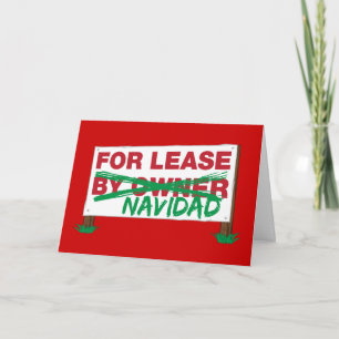 Cartes Pour Fêtes Annuelles Pour la location Navidad - Feliz Navidad Funny Noë