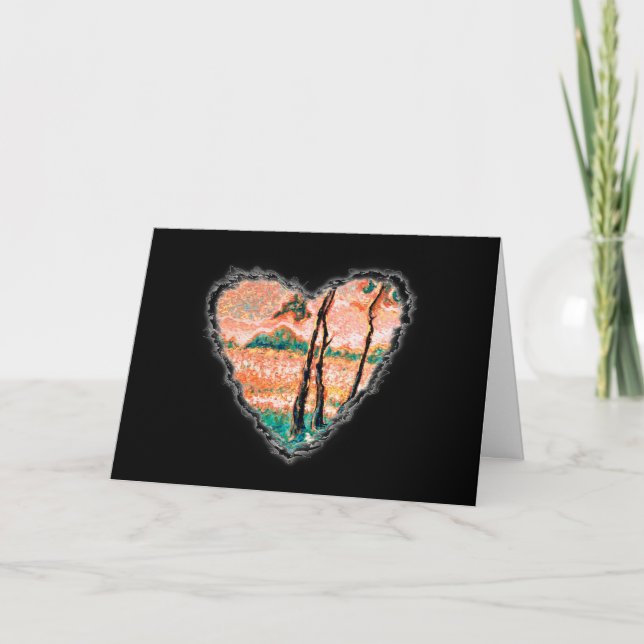 Cartes Pour Fêtes Annuelles Pour l'amour de l'été (Devant)