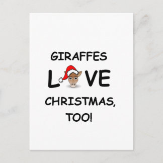 Cartes Pour Fêtes Annuelles Pour le collectionneur GIRAFFE pour Noël !